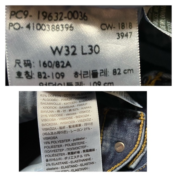 Levi’s 315 Shaping Boot Cut Dark Wash Jeans Blue - Picture 15 of 16